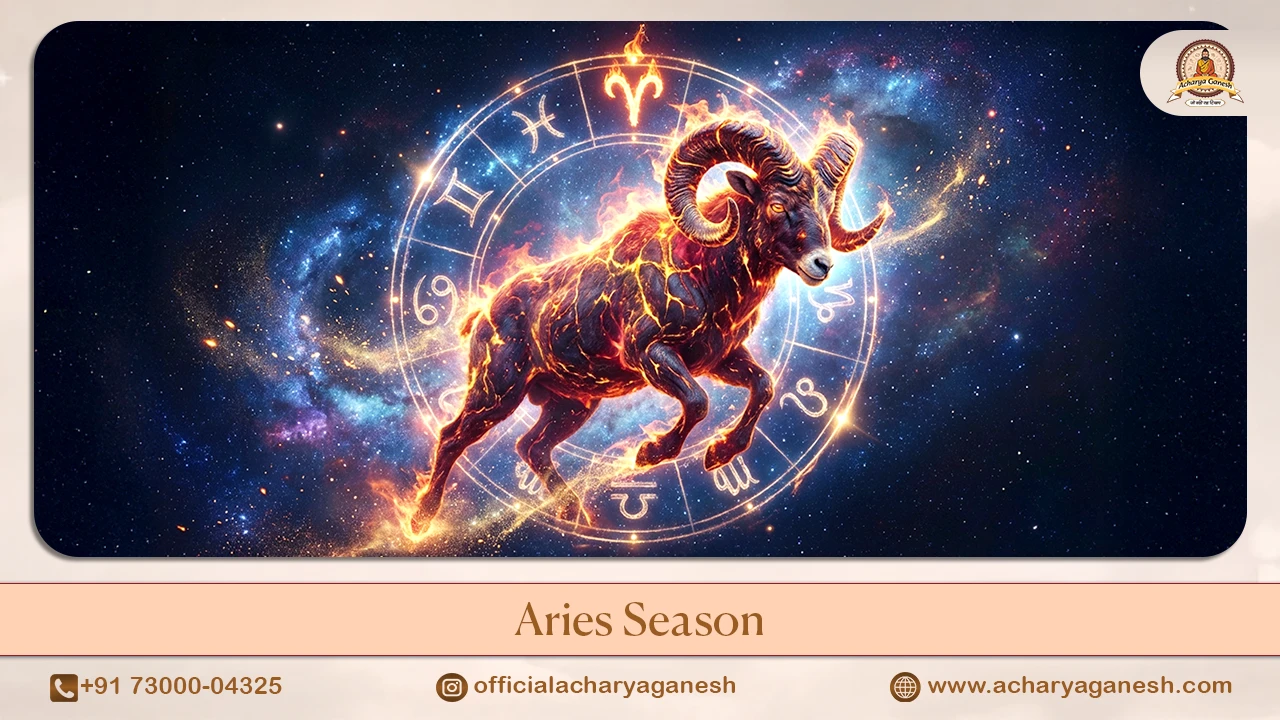 Aries Season zodiac energy